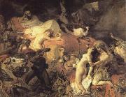 Eugene Delacroix Eugene Delacroix De kill of Sardanapalus china oil painting reproduction